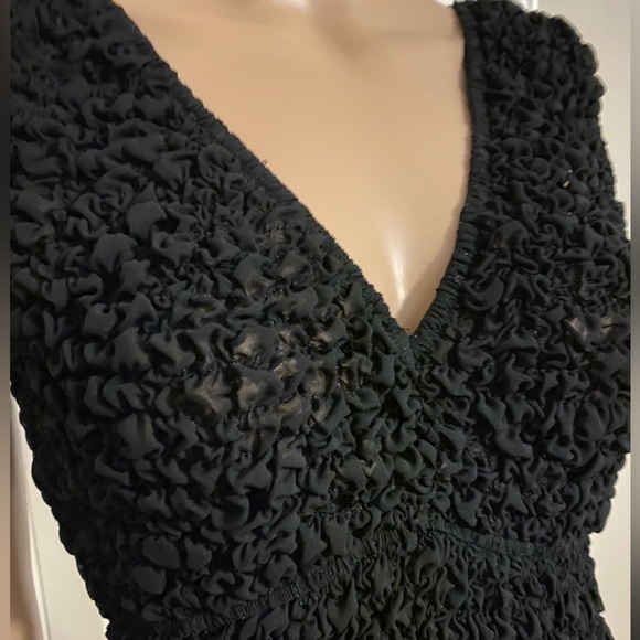 NWOT Vintage Smocked Top - Picture 3 of 10